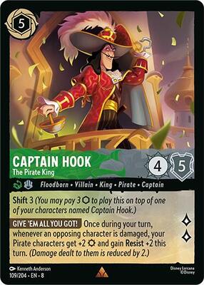 Captain Hook - The Pirate King - Reign of Jafar - Disney