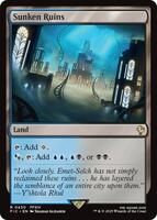 Sunken Ruins - Commander: FINAL FANTASY - Magic: The Gathering