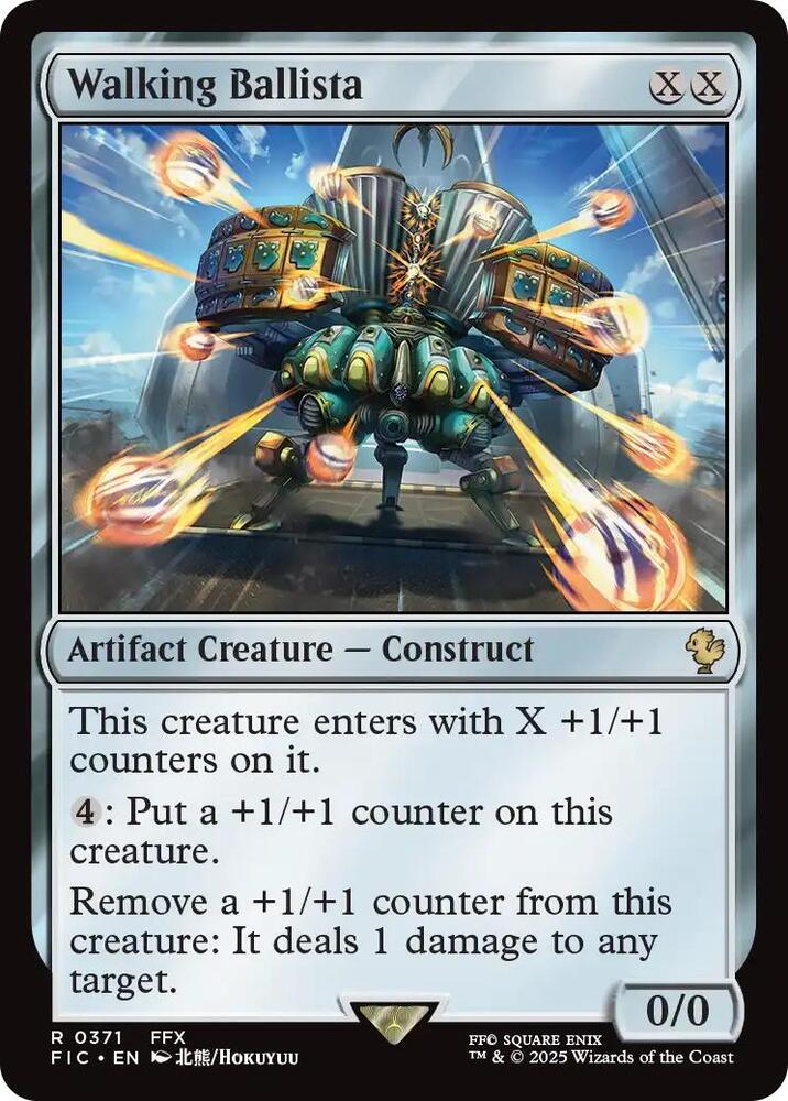 walking ballista mtg final fantasy Walking Ballista [FINAL FANTASY Commander] main image 0