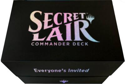 Secret Lair Commander Deck: Everyone’s Invited! - Double Rainbow Foil Edition - Secret Lair Drop Series - Magic: The Gathering