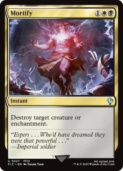 Mortify - Commander: FINAL FANTASY - Magic: The Gathering - TCGplayer.com