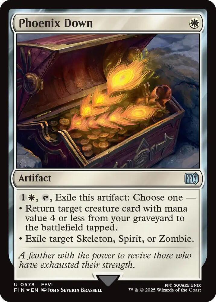 Phoenix Down (Surge Foil) - FINAL FANTASY - Magic: The Gathering