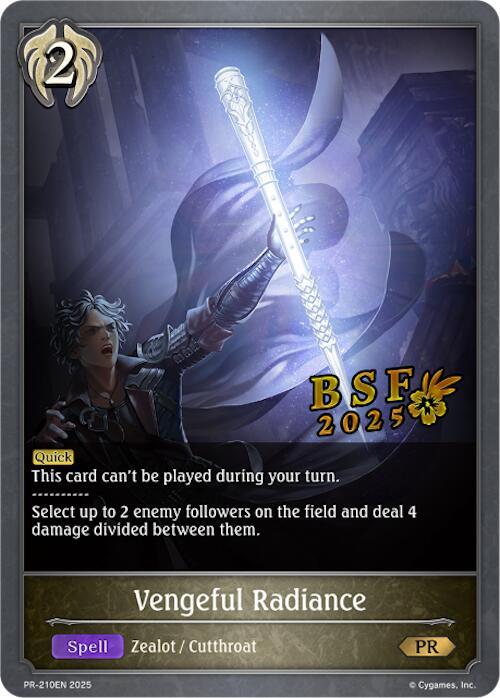 Vengeful Radiance (Spring Fest 2025)
