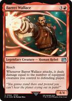 Barret Wallace (Surge Foil) - FINAL FANTASY - Magic: The Gathering