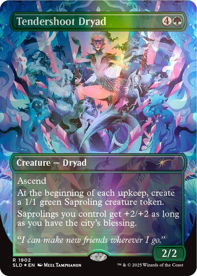 Tendershoot Dryad Double Rainbow Foil