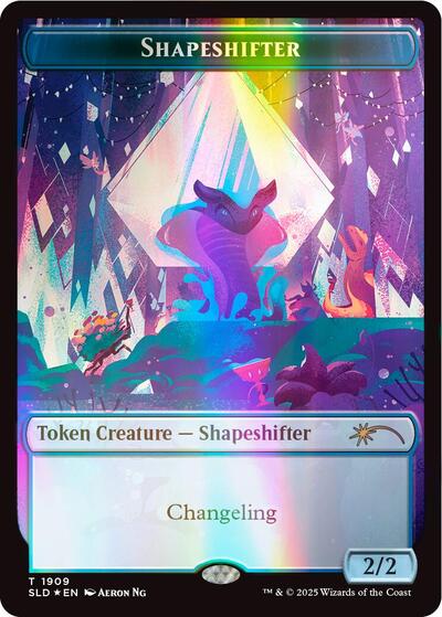 Shapeshifter Token 1909 Double Rainbow Foil