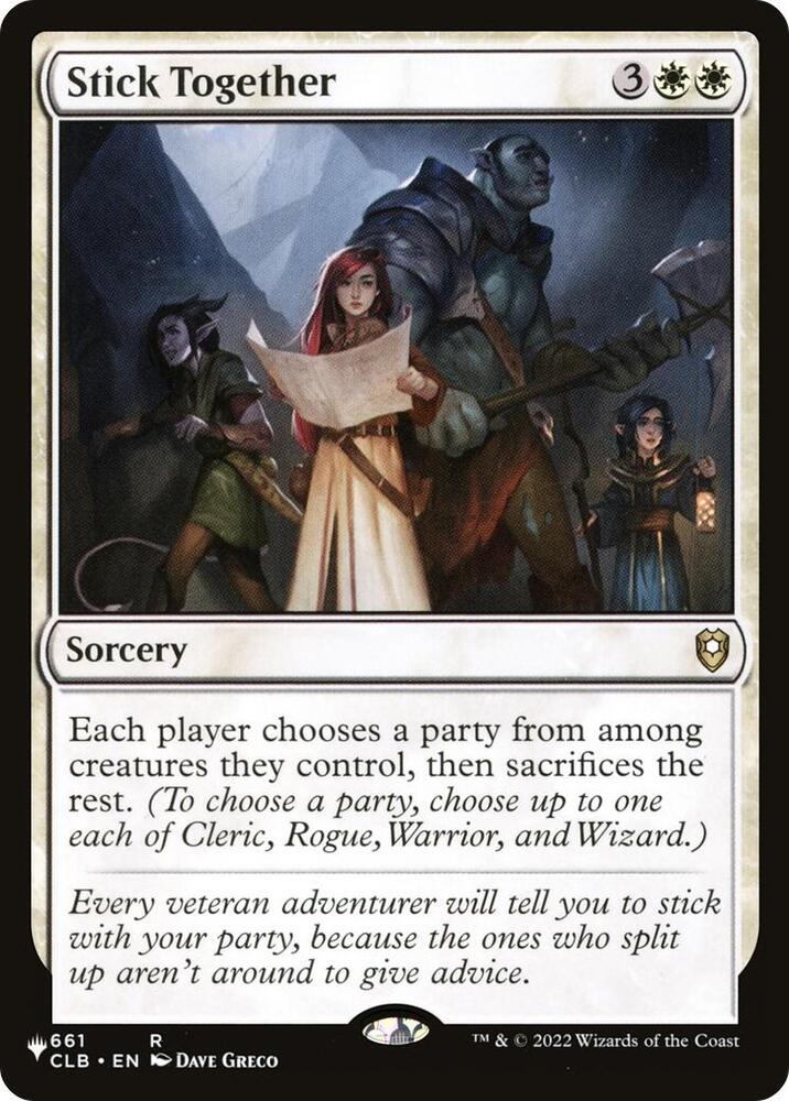 Stick Together 661 card
