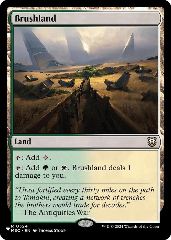 Brushland (M3C) 324 card