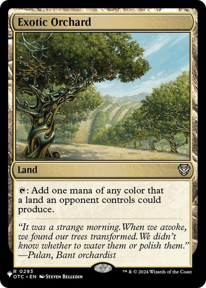 Exotic Orchard (OTC) 293 card