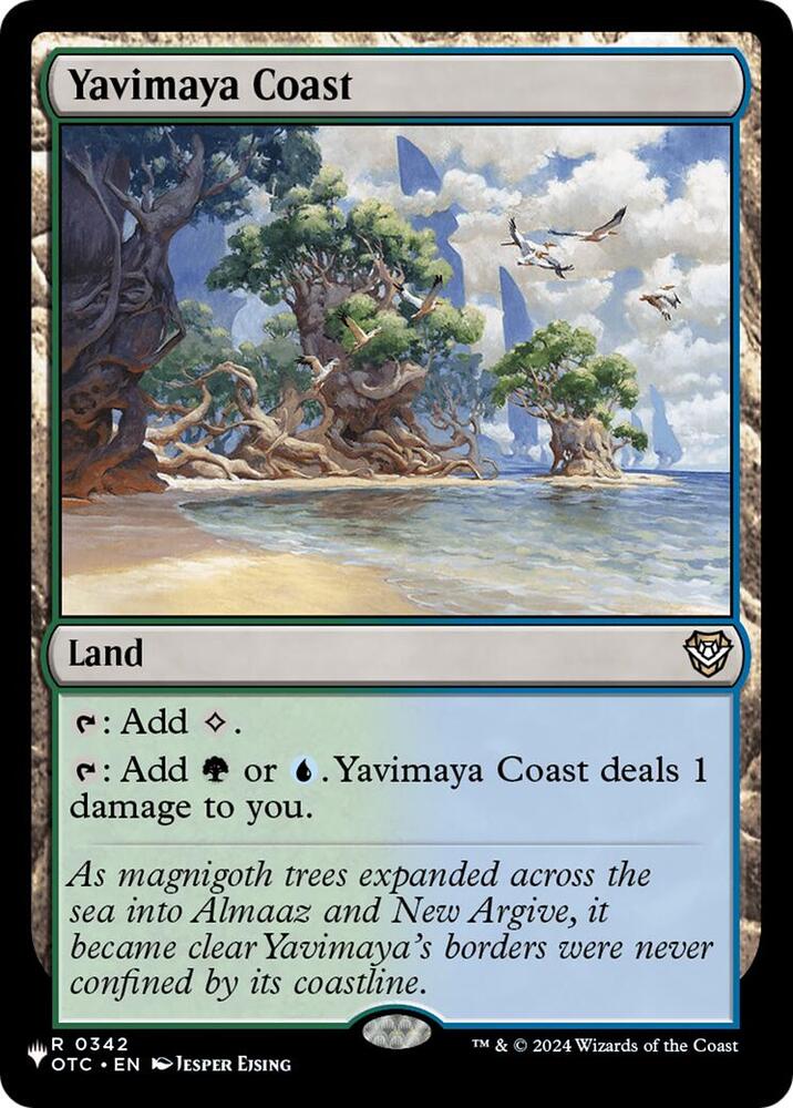Yavimaya Coast 342 card