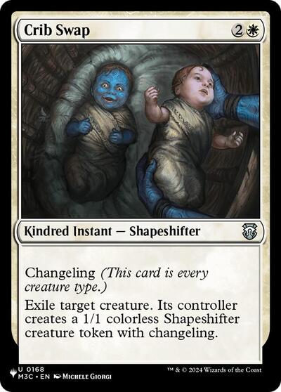 Crib Swap (The List, from M3C) from LIST #M3C-168, Magic: The Gathering card