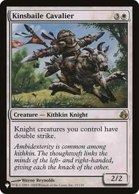 Kinsbaile Cavalier - The List Reprints - Magic: The Gathering card