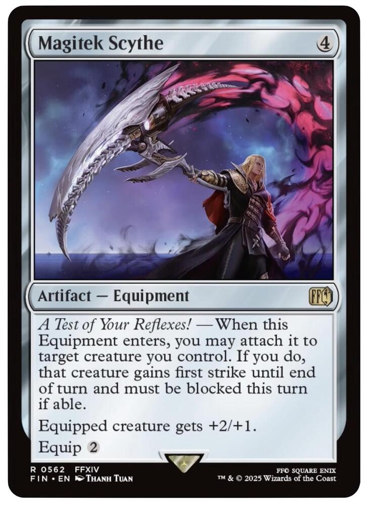 Magitek Scythe - FINAL FANTASY - Magic: The Gathering - TCGplayer.com