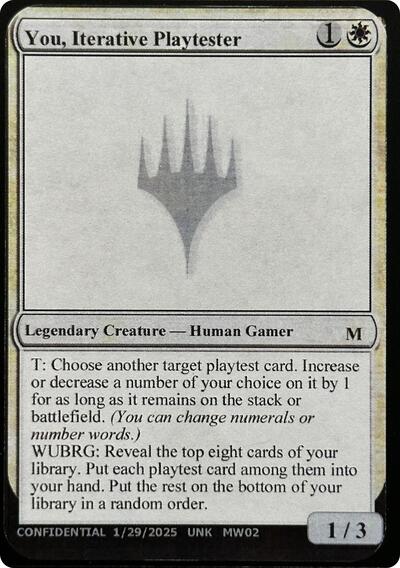 You Iterative Playtester