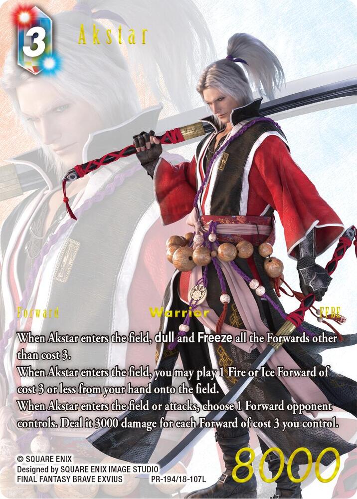 Akstar (PR-194/18-107L) - FF: Promo Cards - Final Fantasy TCG