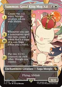 Summon: Good King Mog XII (Borderless) - Commander: FINAL FANTASY - Magic: The Gathering card
