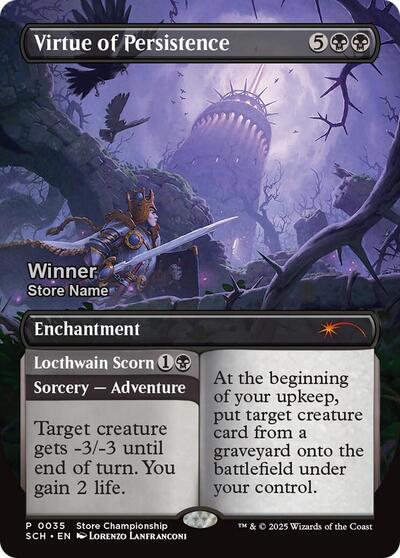 Virtue of Persistence Winner