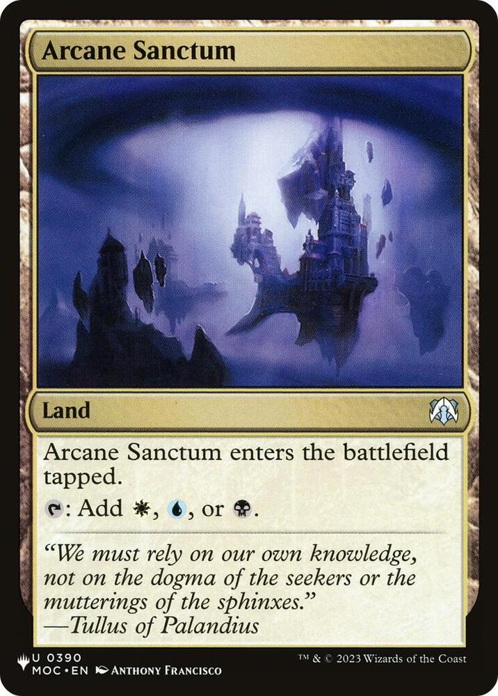 Arcane Sanctum (MOC) 390 card