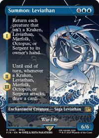 Summon: Leviathan (Borderless) - FINAL FANTASY - Magic: The Gathering card