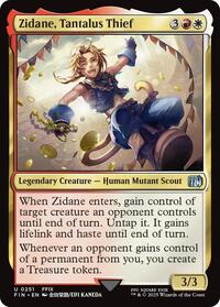 Zidane, Tantalus Thief - FINAL FANTASY - Magic: The Gathering card