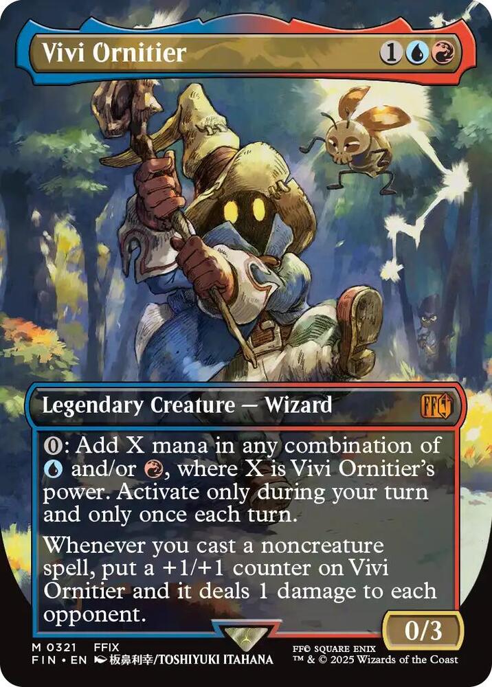 Vivi Ornitier (Borderless) - FINAL FANTASY - Magic: The