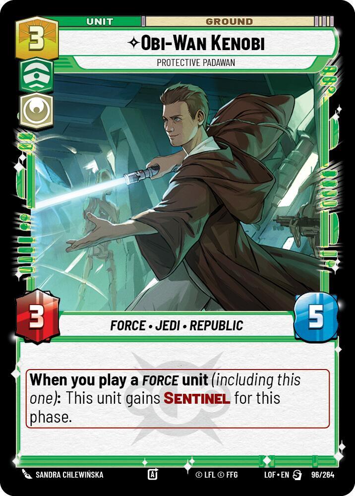 Obi-Wan Kenobi - Protective Padawan - Legends of the Force - Star