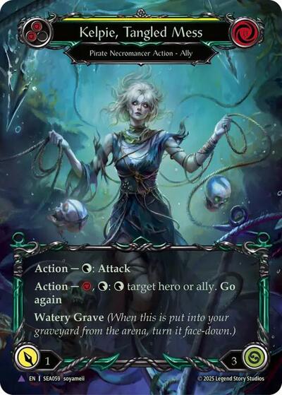 Kelpie, Tangled Mess (Marvel) card