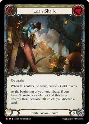 FaB 金融鮫　loan shark CF Loan Shark - High Seas - Flesh and Blood TCG - TCGplayer.com