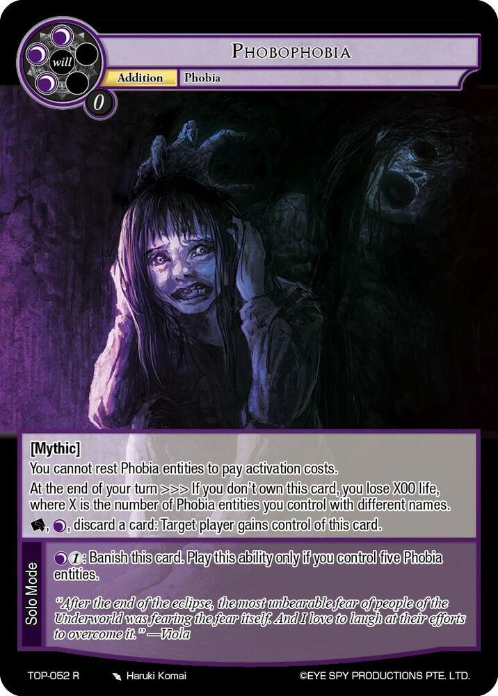 Phobophobia