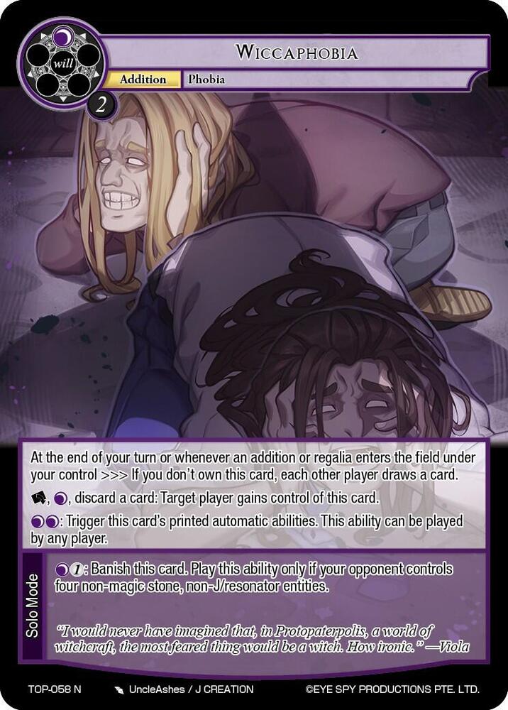 Wiccaphobia