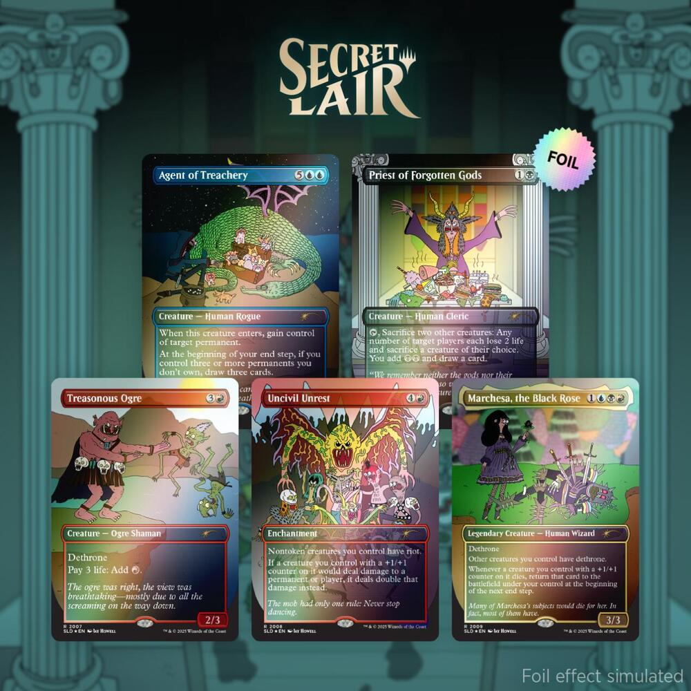 Secret Lair Drop: Featuring: Jay Howell - Rainbow Foil Edition