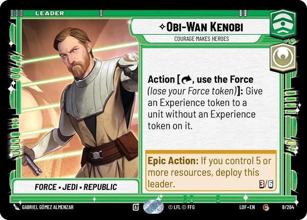 Obi-Wan Kenobi - Courage Makes Heroes - Legends of the Force
