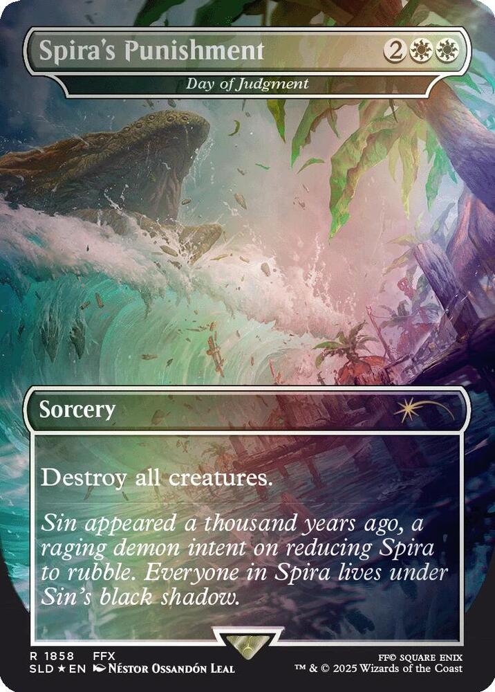 Spira's Punishment - Day of Judgment (Rainbow Foil) - Secret Lair