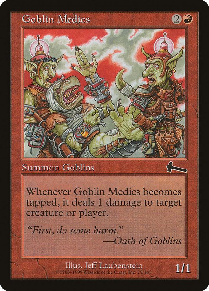 Goblin Medics - Urza's Legacy - Magic: The Gathering - TCGplayer.com