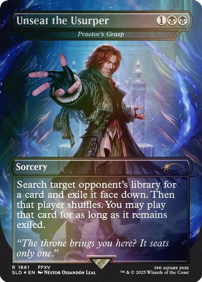 Unseat the Usurper Praetors Grasp Rainbow Foil