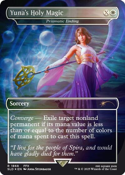 Yunas Holy Magic Prismatic Ending Rainbow Foil