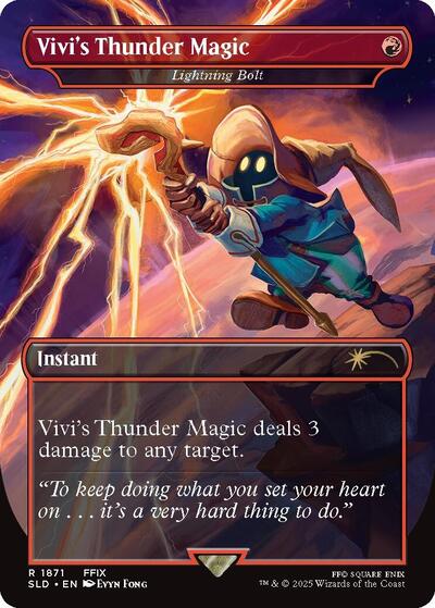 Vivis Thunder Magic Lightning Bolt