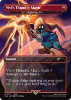 Vivi's Thunder Magic - Lightning Bolt - Secret Lair Drop