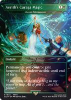エアリスの魔法「ケアルガ」/Aerith's Curaga Magic　4種 Aerith's Curaga Magic - Heroic Intervention • Secret Lair