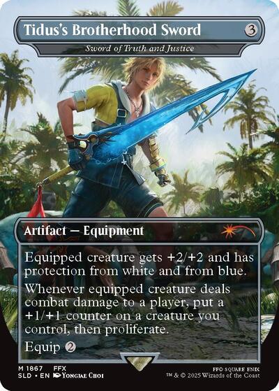 Tiduss Brotherhood Sword Sword of Truth and Justice