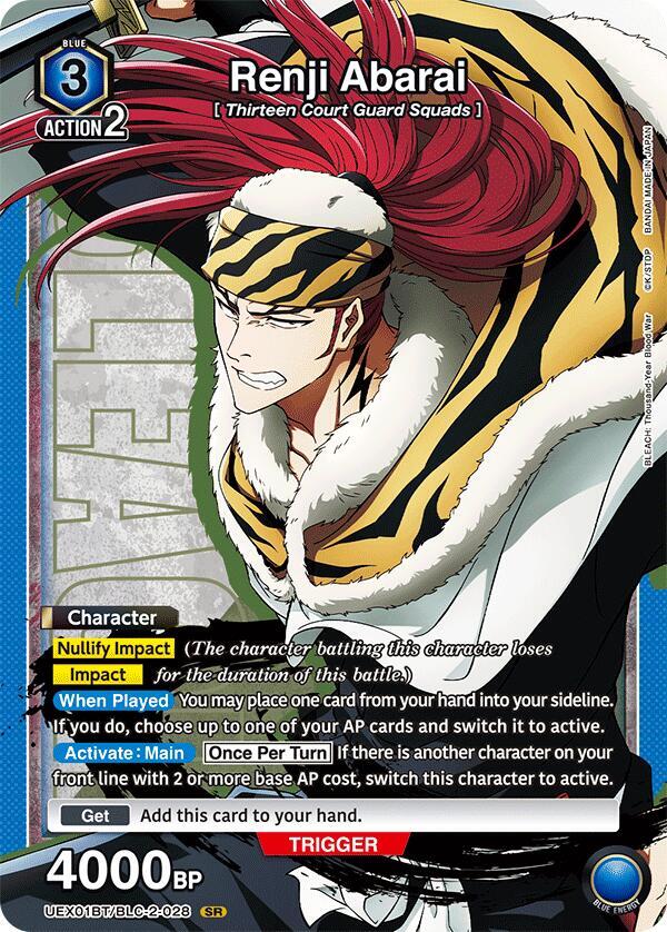 Renji Abarai (028) - UEX01BT: BLEACH: Thousand-Year Blood War Vol