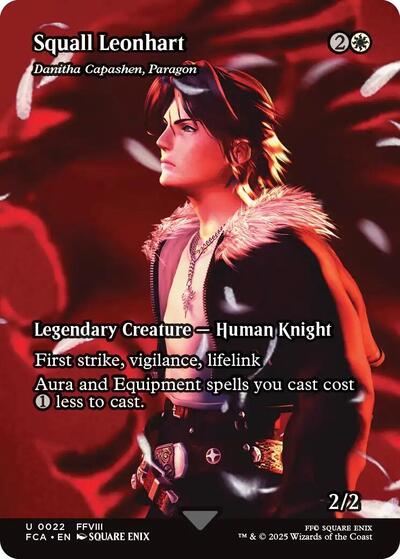 Squall Leonhart Danitha Capashen Paragon Showcase