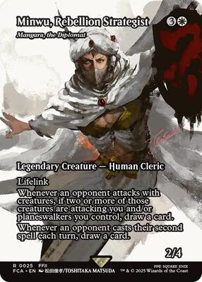 Minwu, Rebellion Strategist - Mangara, the Diplomat
