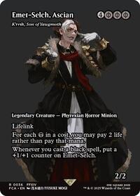 Emet-Selch, Ascian - K'rrik, Son of Yawgmoth (Showcase)