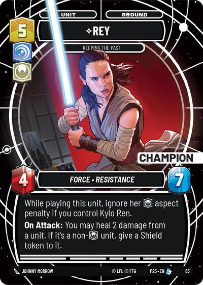 Rey Keeping the Past Champion