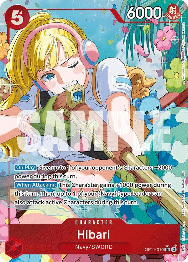 Hibari Alternate Art onepiece card