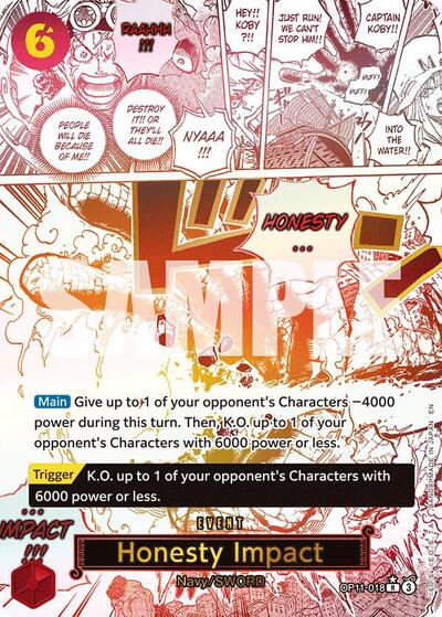 Honesty Impact (Alternate Art)