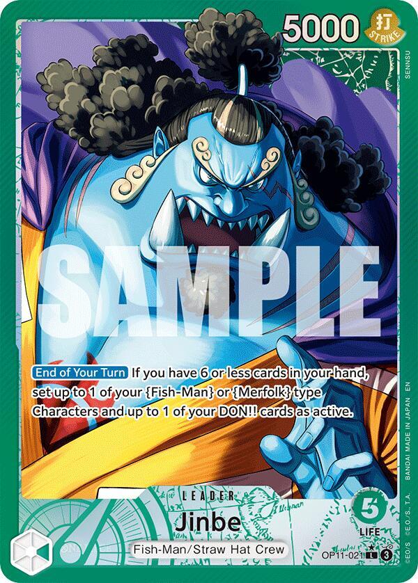 Jinbe 021 Alternate Art onepiece card