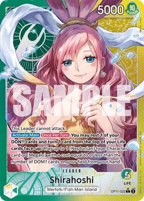 Shirahoshi (022) (Alternate Art) - A Fist of Divine Speed