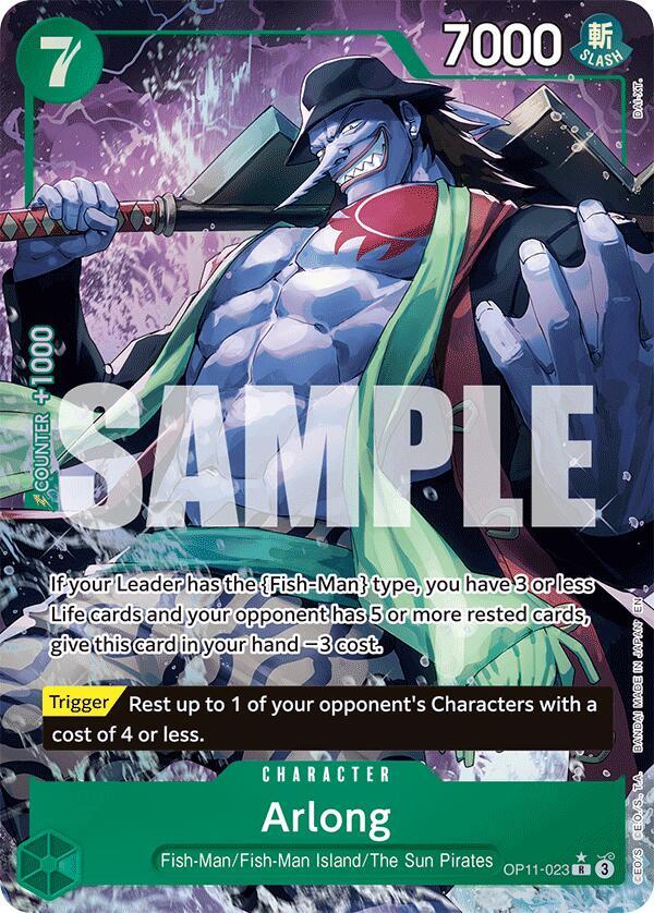 Arlong Alternate Art onepiece card